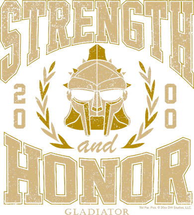 Gladiator Strength And Honor Women's T-Shirt