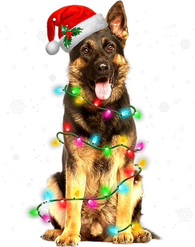 German Shepherd Dog Tree Christmas Sweater Xmas Dogs Gifts TShirt Tumbler
