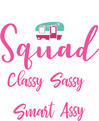 Glamping Squad Funny Matching Family Camping Trip Gift Toddler Hoodie