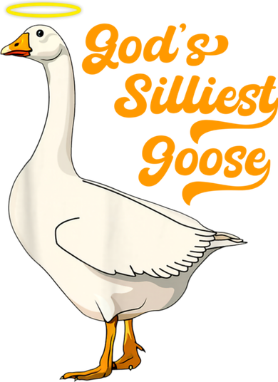God's Silliest Goose Funny Women's Tank Top