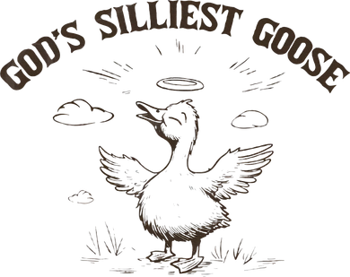 GodS Silliest Goose Funny Goose Sarcastic Vintage 90s Women's Hoodie