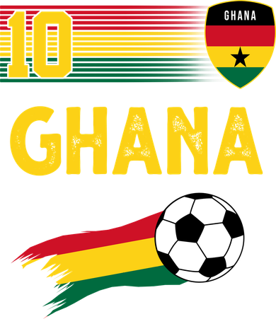 Ghana Soccer Ghanain Football Retro 10 Baby Bodysuit