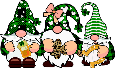 Gnomes St Patrick's Day Bucket Hat