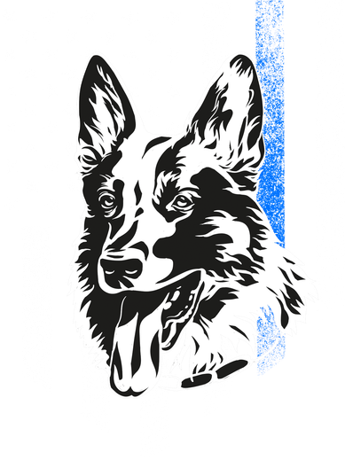 German Shepherd Police Dog Doggie Tank