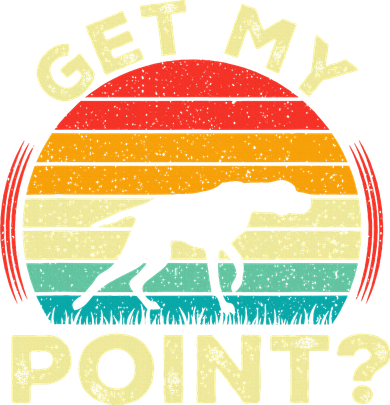 German Shorthaired Pointer Get My Point Gsp Dog Doddie Hoodie