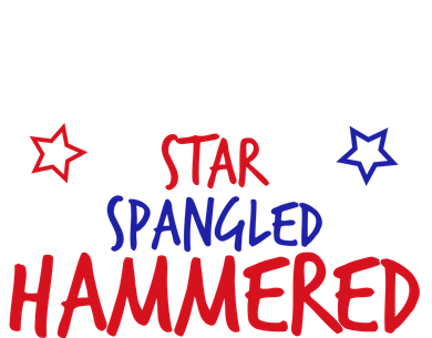 Star Spangled Hammered Bucket Hat