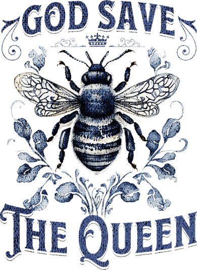God Save the Queen Bee From Extinction Doddie Hoodie