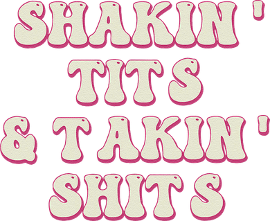 Groovy Shakin Tits And Takin Shits Funny Toddler Hoodie