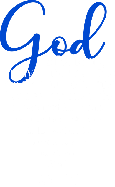 God Talks To Me Amen Funny Christian Doggie Tank