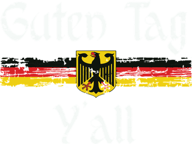 Guten Tag YAll Oktoberfest German Flag Eagle Prost Mousepad