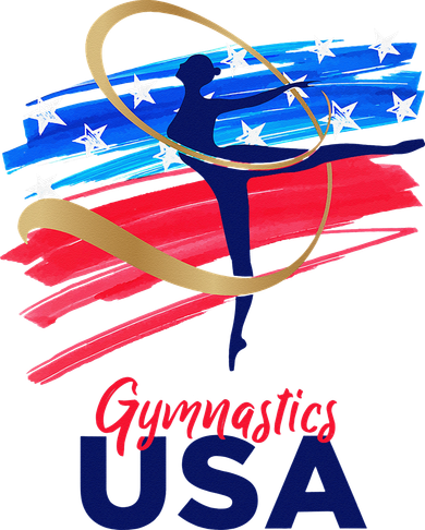 Gymnastics USA Support the Team USA Flag Apron