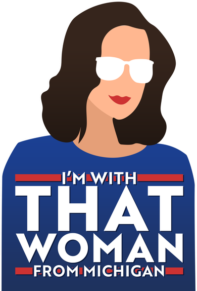 Gov Whitmer I'm With That Woman From Michigan Pajama Set