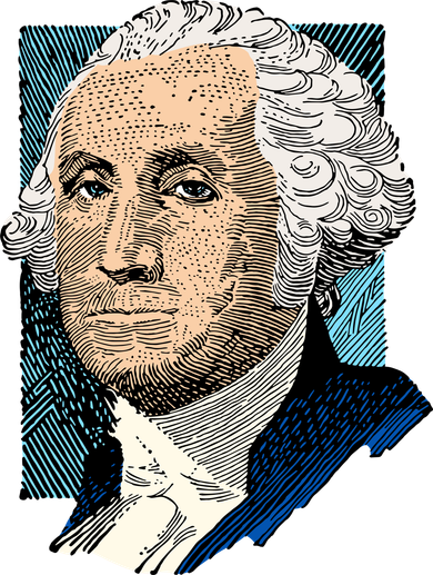 George Washington Portrait Hat