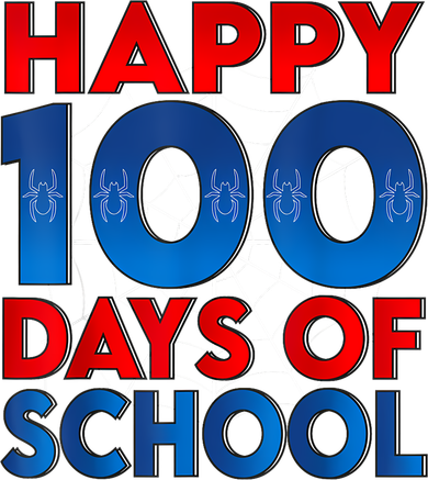 Happy 100 Days Of School Boy Girl Toddler Hoodie