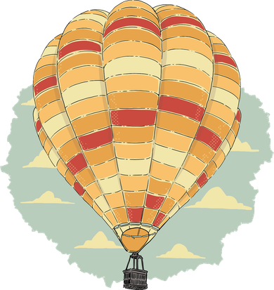 Hot Air Balloon Women's Hoodie