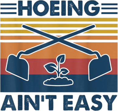 Hoeing Ain’t Easy Vintage Doggie Tank