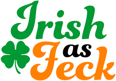 Irish as Feck Funny St. Patrick's Day Kids Long Sleeve Shirt