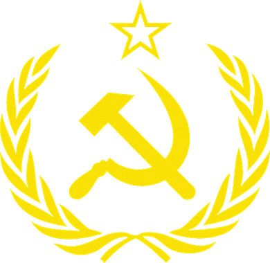 Hammer and Sickle Star CCCP Soviet Union Red Kids Long Sleeve Shirt