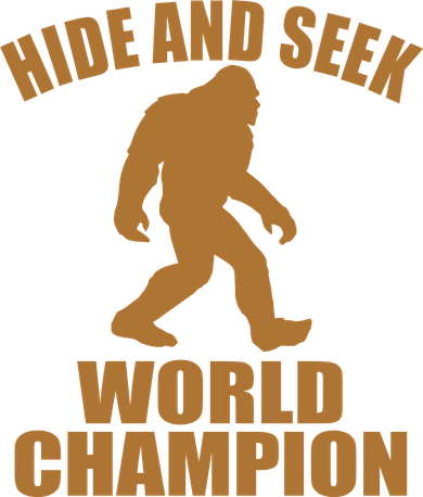Bigfoot Hide And Seek World Champion Ornament