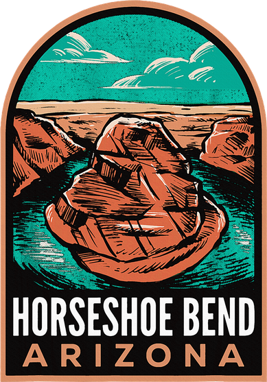 Horseshoe Bend Arizona Vintage Tumbler