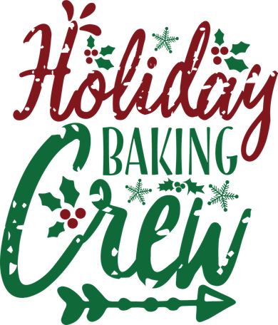 Holiday Baking Crew Kids Hoodie