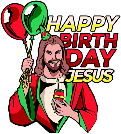 Happy Birthday Jesus Funny Christmas Birthday Boy Hat