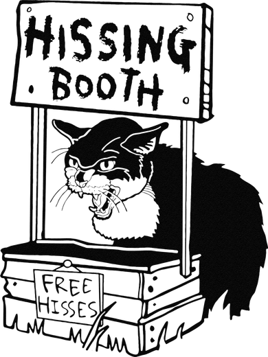 Hissing Booth Kitten Kitty Cat Furmom Furdad Women's Hoodie