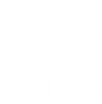 Have Courage Be Kind Kindness Doggie Tank