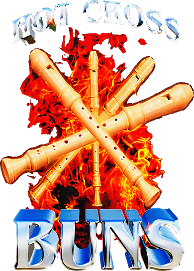 Hot Cross Buns Coaster