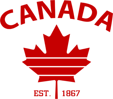 Happy Canada Day Funny Maple Leaf Canadian Flag Gift Doggie Tank