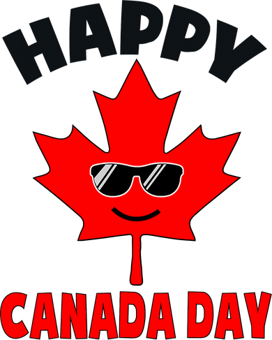 Happy Canada Day Funny Maple Leaf Canada Day Santa Hat