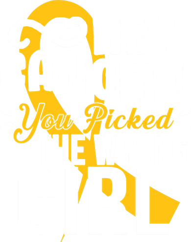 Hey Cancer You Picked The Wrong Girl Baby Bodysuit