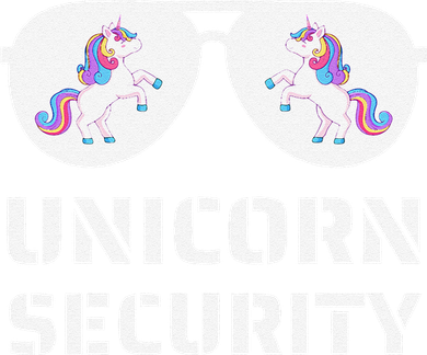 Halloween Dad Mom Daughter Unicorn Security Beanie