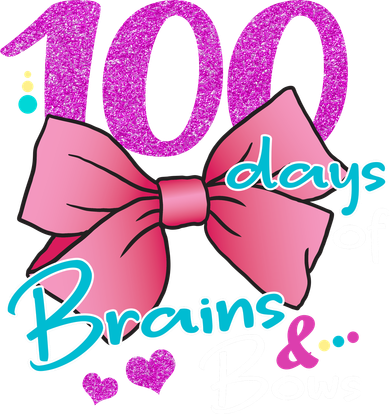 100 Days Of School Brains and Bows Polo