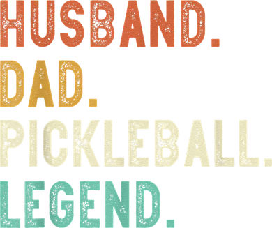 Husband Dad Pickleball Legend Funny Dad Pickleball Doggie Tank