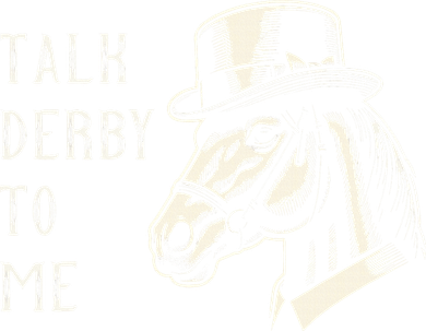 Horse Derby Party Blue Hat Talk Derby To Me Baby Bodysuit