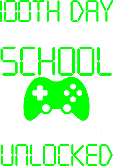 Achievement Unlocked Funny 100th Day Of School Polo