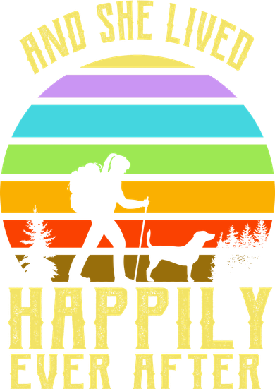 And She Lived Happily Ever After Hiking Women's Tank Top