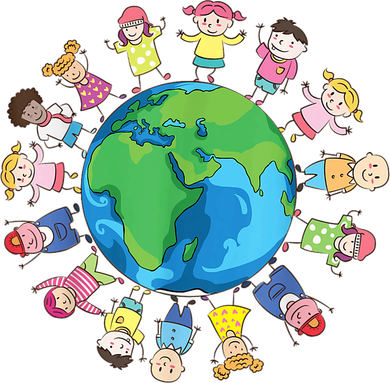 Happy Earth Day Children Around The World Golf Towel