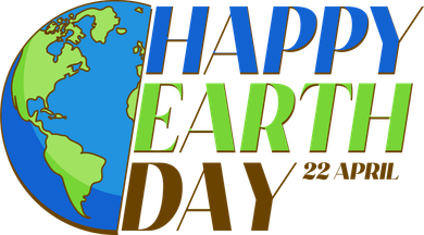 Happy Earth Day 22 April Flat Bill Trucker Hat