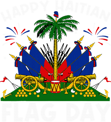 Haitian Flag Day Button