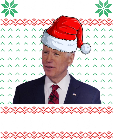 Happy Father's Day Funny Joe Biden Christmas Coaster