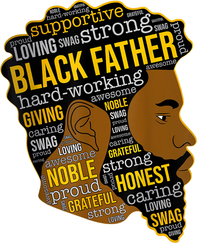 Happy Father Day Black Father King Afro African Man Toddler Long Sleeve