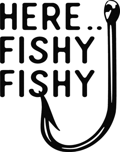 Here Fishy Fishy Kids Hoodie