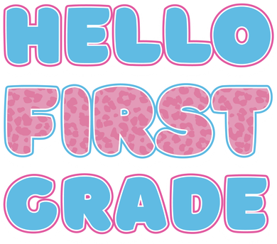 Hello First Grade Back To School Coaster