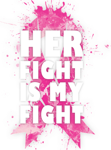 Her Fight Is My Fight Breast Cancer Bucket Hat