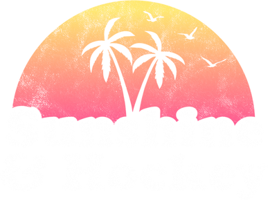 Hockey Gift Cute Gift Sunshine And Hockey Cool Gift Tank Top