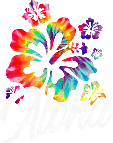 Hawaii Hawaiian Aloha Beaches Hibiscus Flowers Doggie Tank