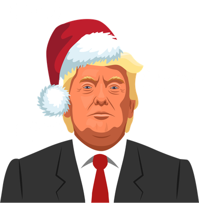 Ho Ho Ho Donald Trump Kids Hoodie