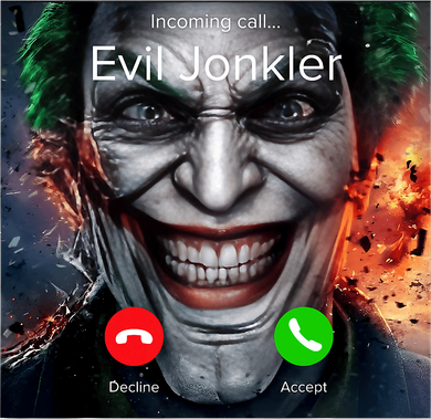 Humor Horror Incoming Call From Evil Jonkler Halloween Toddler T-Shirt
